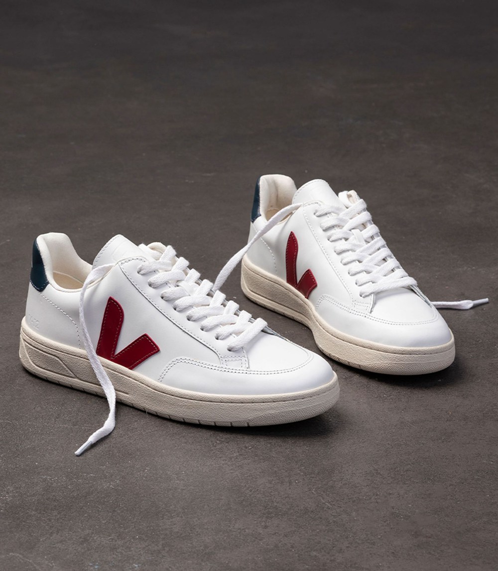 Veja Sneakers Dam - V-12 Läder - Vita - 950427-YTD